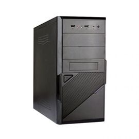  Корпус ExeGate EX284022RUS Minitower BA-201 Black, mATX, <без БП>, 2*USB, Audio 