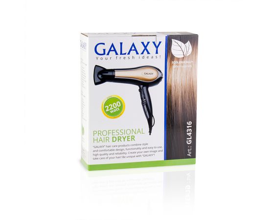  Фен Galaxy LINE GL 4316, профессиональный, 2200 Вт 