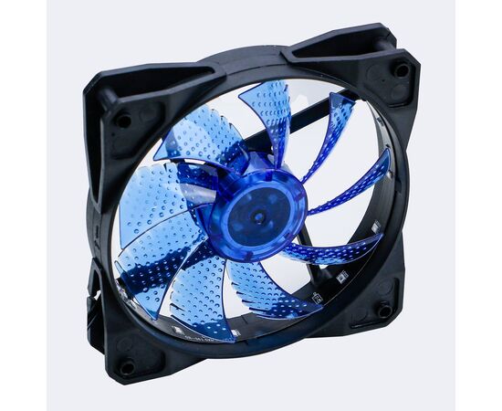  Вентилятор Digma DFAN-LED-BLUE 120x120x25mm 3-pin 4-pin (Molex)23dB 115gr LED Ret 