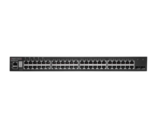  Коммутатор Edge-corE (ECS4620-52T) 48 x GE+2 x 10G SFP+,1 x expansion slot (for dual 10G SFP+ ) L3 Stackable Switch,1 x RJ45 console,1 x USB type A 