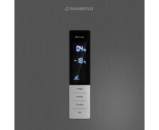  Холодильник MAUNFELD MFF200NFS Inverter 