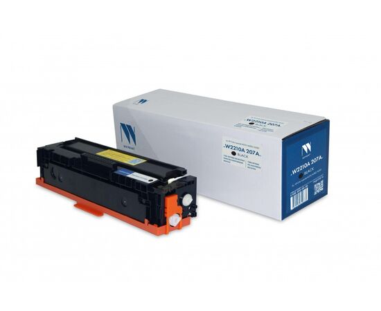  Тонер-картридж NV Print NV-W2210A-207ANCBK (NV-W2210A 207A) Black (без чипа, без гарантии) для HP Color LaserJet M255/M282/M283 (1350k) 