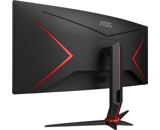  Монитор AOC CU34G2X Black-Red 
