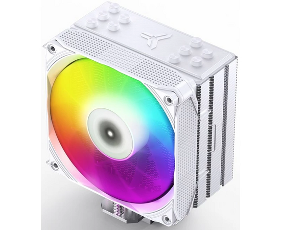  Кулер JONSBO Pisa A5 ARGB White LGA1700/1200/115X/AM5/AM4 (TDP 265W, PWM, 120mm ARGB Fan, 5 тепловых трубок, 4-pin, белый) Retail 