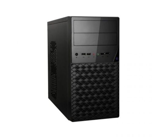  Корпус ExeGate EX284032RUS Minitower BA-203U Black, mATX, <без БП>, 2*USB+1*USB3.0, Audio 