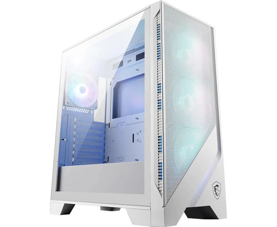  Корпус MSI MAG Forge 320R Airflow (306-7G23W21-HH9) белый без БП ATX 4x120mm 2xUSB3.0 audio bott PSU 
