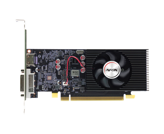  Видеокарта Afox GT1030 4GB (AF1030-4096D4L7) GDDR4 64bit DVI HDMI 1Fan LP RTL 