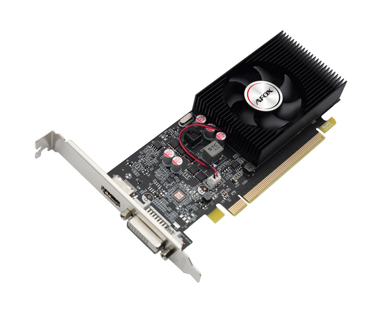  Видеокарта Afox GT1030 4GB (AF1030-4096D4L7) GDDR4 64bit DVI HDMI 1Fan LP RTL 