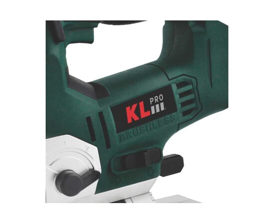  Профессиональный лобзик бесщеточный KLPRO KLDT18B-50 (18В, Li-ion-2шт, 5.0Ач, патрубок для пылесоса, полотна (дерево/металл, З/У-4А , кейс) 